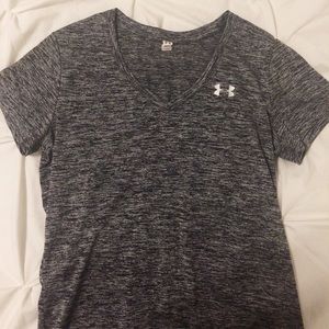 Grey Under Amour Athletic Shirt